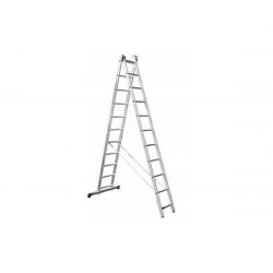 Hliníkový rebrík ALOSS - 2x11 - 5,13m