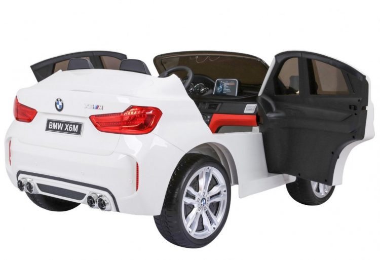 Elektrické autíčko BMW X6 M-Paket - 2 osoby XXL | biele