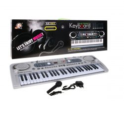 Elektronický keyboard pre deti– mikrofón | multi BCR-MQ-824USB