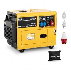 Naftový generátor - 4,4 kW - 230 V - 400 V | 10061192