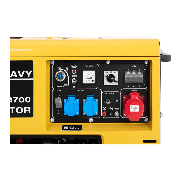 Naftový generátor - 4,4 kW - 230 V - 400 V | 10061192