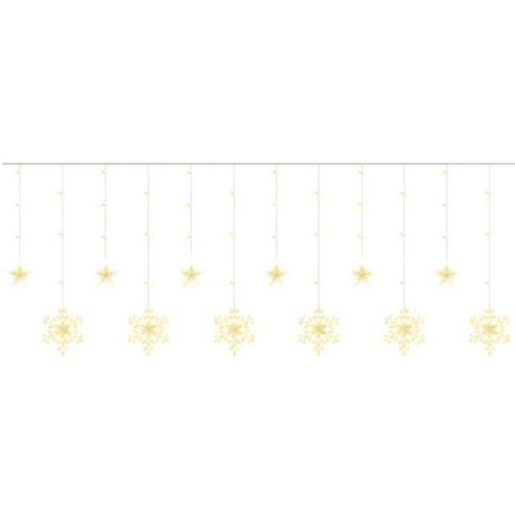 Vianočný svetelný záves | 138 LED M11326