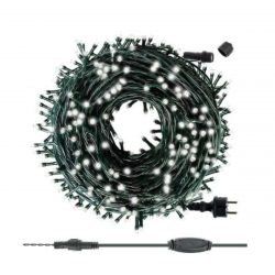 Vianočné osvetlenie | 200 LED biele M11366
