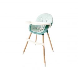 Detská jedálenská stolička 2v1 | modrá MUHA-004 BLUE