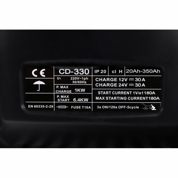 Nabíjačka autobatérie 180A 12 / 24V, 20- 450Ah | KD1901