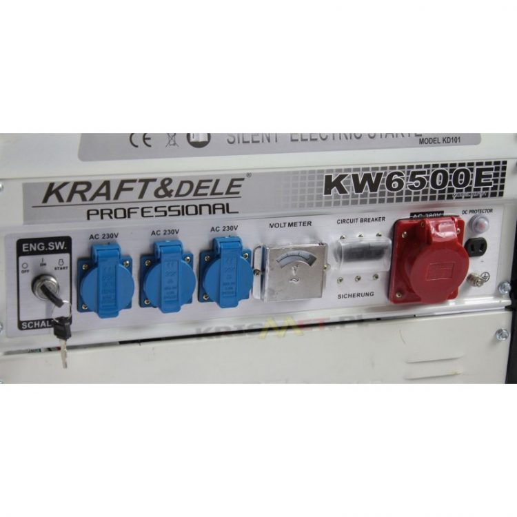 Elektrocentrála 2500W 12/230/380V | KD101