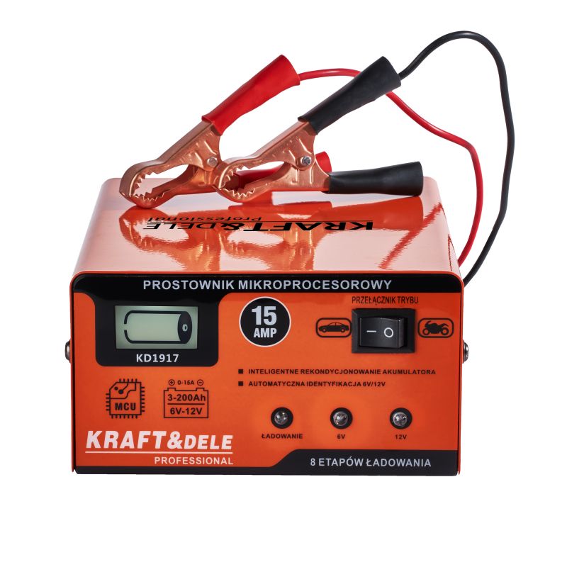 Nabíjačka mikroprocesorová 15AMP | KD1917 Nabíjačka mikroprocesorová 15AMP | KD1917