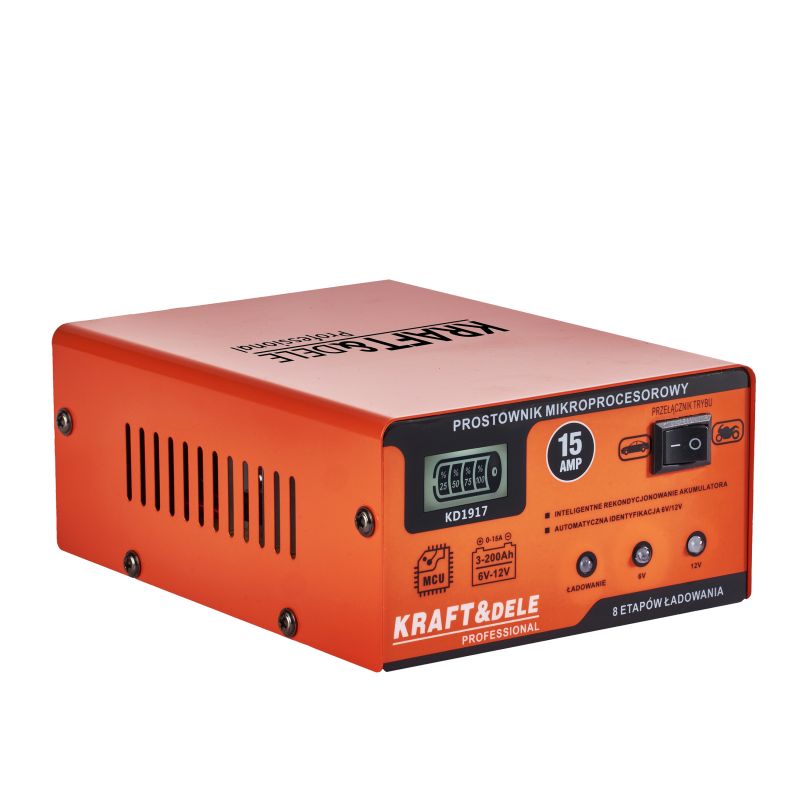Nabíjačka mikroprocesorová 15AMP | KD1917 Nabíjačka mikroprocesorová 15AMP | KD1917