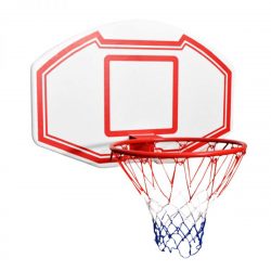 Basketbalový kôš s doskou | na stenu je určený na hranie v hale aj na otvorenom priestranstve. Vyrobený z kvalitných materiálov.