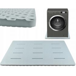 Antivibračná podložka pod práčku 85x60x2cm | sivá eliminuje zvuky, ktoré vznikajú pri praní. Je možné ju použiť pod akékoľvek zariadenie.