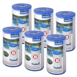Intex kartušové filtračné vložky typu B | 6 ks