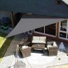 Tieniaca plachta – tmavo šedá 3x3m- 4