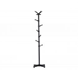 Stojanový vešiak na šaty - čierny | 180 cm