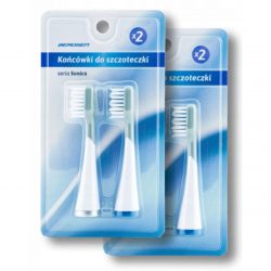 Hlavice pre sonickú zubnú kefku BERDSEN B1/B2 | 4ks dôkladne čistia, čím pomáhajú redukovať zubný povlak. Určené pre kefky Berdsen B1/B2.