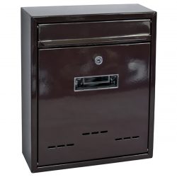 Poštová schránka FLATBLOCK hnedá | 310x260x90mm je vyrobená z kvalitných materiálov. Rozmery: 310x260x90mm, hnedá farba.