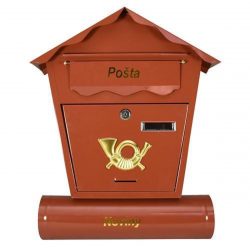 Poštová schránka NESTOR hnedá | 440x370x100mm je vyrobená z kvalitných materiálov. Rozmery: 440x370x100mm. Hmotnosť: 2.1kg.