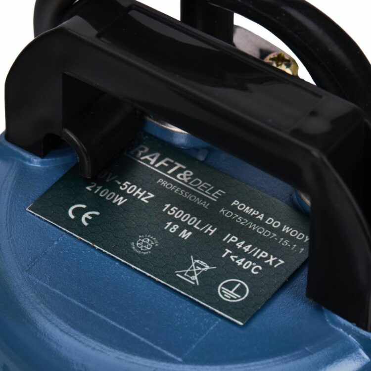 Ponorné kalové čerpadlo s plavákom 1600W | KD752