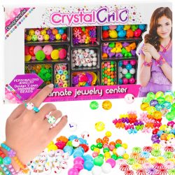 Detské navliekacie korálky | farebné osloví každé dievča, ktoré má rado šperky. Sada obsahuje množstvo rozprávkovo farebných korálok.