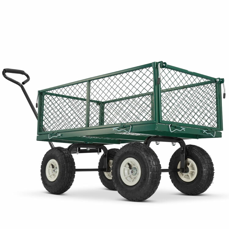 Multifunkčný záhradný vozík + plachta | do 450 kg