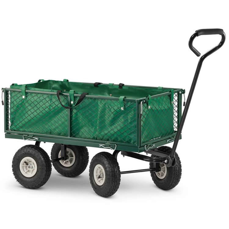 Multifunkčný záhradný vozík + plachta | do 450 kg
