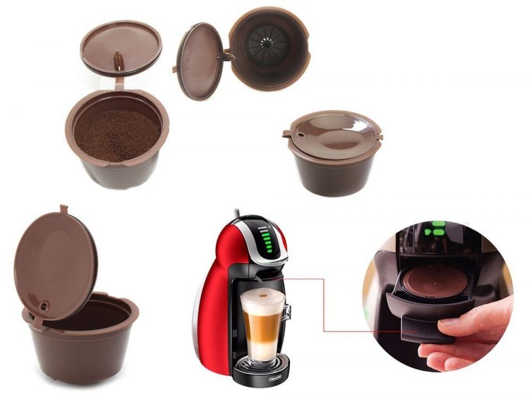 Plniteľné kávové kapsule Dolce Gusto - 5ks