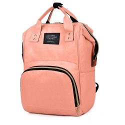 Multifunkčný batoh pre mamičky - 30L | ružový