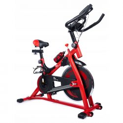 Stacionárny bicykel - max. 150kg | červený