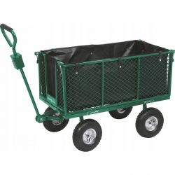 Záhradný sklopný vozík + plachta | nosnosť 300kg