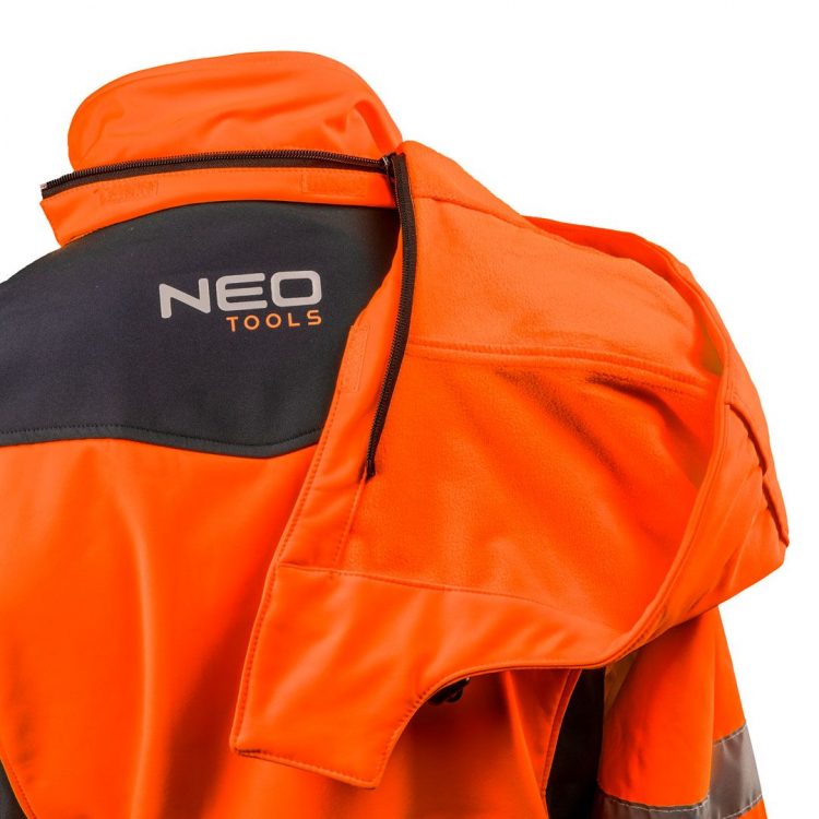 Pracovná softshellová bunda s kapucňou - veľ. XL | NEO 81-701-XL