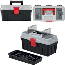 Box na náradie KISTENBERG OPTIMA TOOL BOX | 36X20X19cm zaručuje bezpečnosť skladovania a prenášania drahých a špecializovaných nástrojov.