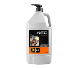 Gélová pasta na umývanie rúk s pumpičkou značky NEO TOOLS sa používa na odstraňovanie odolných a veľmi odolných škvŕn.