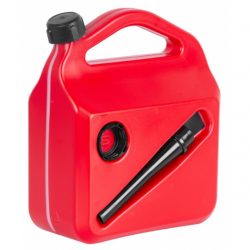 Plastový kanister na PHM 10l HOLECZECH | červený je určený na prepravu pohonných hmôt ako sú: benzín, nafta a iné. Objem: 10l.