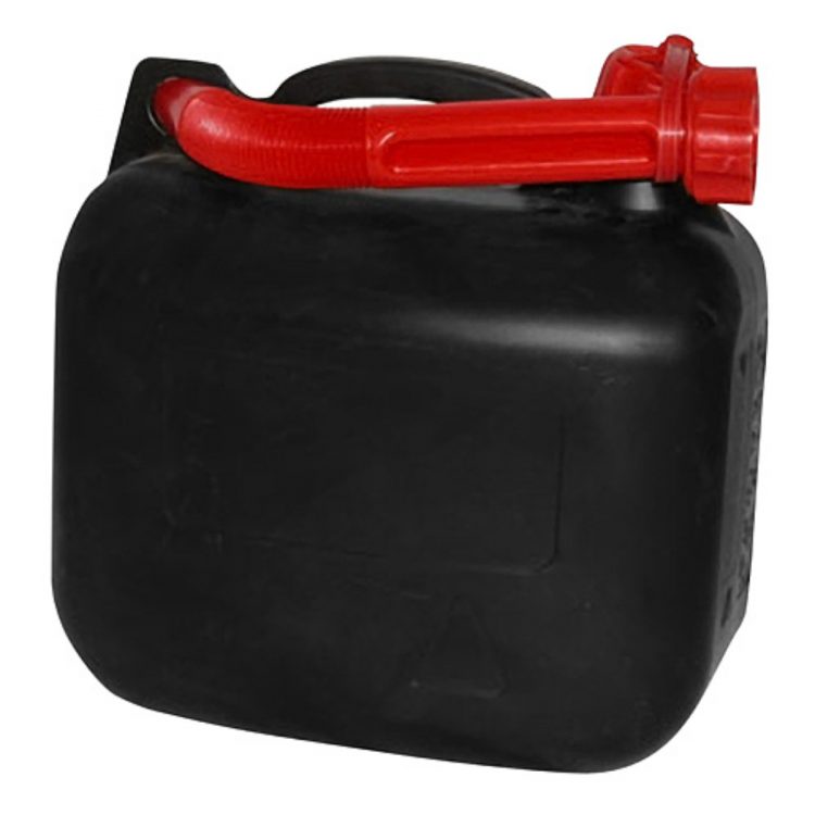Plastový kanister na PHM 5L Strend Pro MAX | čierny je určený na prepravu pohonných hmôt ako sú: benzín, nafta a iné. Objem: 5l.