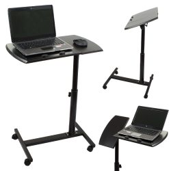 Polohovateľný stolík na notebook bude perfektný, keď si chcete zlepšiť pohodlie pri práci. Stôl sa dá nastaviť do ľubovoľnej polohy.