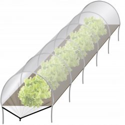 Záhradný mini fóliovník - tunel | 300x55x40cm je vyrobený z kvalitných kovových drôtov. Plocha tunela je až 1,65 m2.
