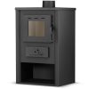 Krbové kachle 12kW Energy B1e | antracit - mimoriadne efektívne vykurovacie zariadenie s moderným vzhľadom.