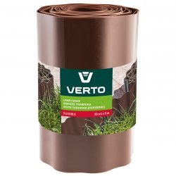 Obruba / okraj trávnika 20cm x 9m hnedá VERTO | 15G515 - praktická a estetická úprava domácich trávnikov a záhrad.