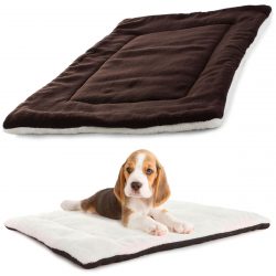 Pelech / matrac pre psa a mačku | 54x44cm tmavo hnedý je vyrobený z mäkkého a na dotyk príjemného materiálu.