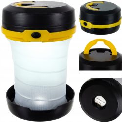 Turistická LED prenosná lampa - 60 lm | žlto-čierna