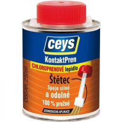 Lepidlo so štetcom Ceys Kontaktpren - 250 ml