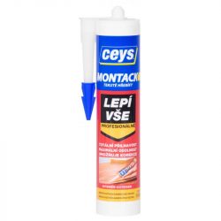 Montážne lepidlo Ceys MONTACK PROFESSIONAL - 300 ml