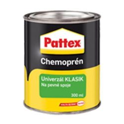 Univerzálne lepidlo Pattex Chemoprén KLASIK - 300 ml - vhodné na lepenie dreva, plastov, gumy, kože, kovov, kartónu atď.