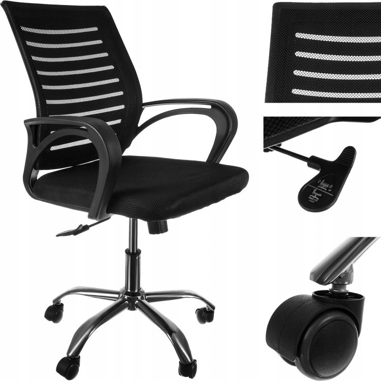 Ergonomická kancelárska stolička - max. do 120 kg