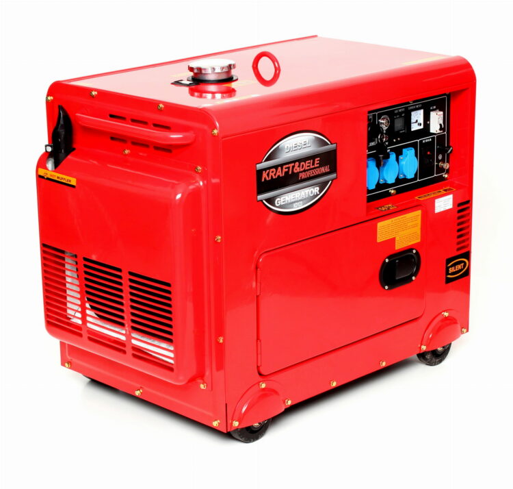 Naftová elektrocentrála, 7000W, 12/230V | KD123