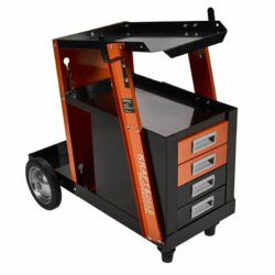 Profesionálny zvárací vozík je ideálnym riešením na prepravu zváracích súprav MIG/TIG a na akékoľvek použitie v dielňach.