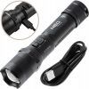 LED baterka 1000lm USB P9 NEO | 99-035 - má 4 funkcie svietenia: 100% / 40% 10% a stroboskop. Dosah 250m. USB nabíjanie.