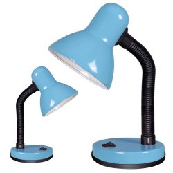Nastaviteľná stolná lampa - modrá