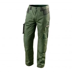 Pracovné nohavice olivovo zelené, veľ. XL | NEO 81-222-XL