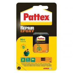 Univerzálne lepidlo Pattex Repair Universal 6ml - bez prchavých rozpúšťadiel, univerzálne použiteľné na lepenie, opravy a fixáciu.