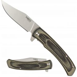 Zatvárací nôž 17.5cm NEO | 63-114 - je vyrobený z kvalitnej nehrdzavejúcej ocele. Ideálny počas výletu do hôr alebo kempovania v lese.